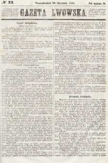 Gazeta Lwowska. 1866, nr 23