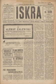 Iskra : dziennik polityczny, społeczny i literacki. R.14, nr 286 (20 grudnia 1923)