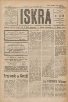 Iskra : dziennik polityczny, społeczny i literacki. R.14, nr 291 (29 grudnia 1923)