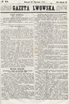 Gazeta Lwowska. 1866, nr 24