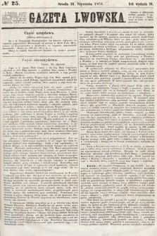Gazeta Lwowska. 1866, nr 25