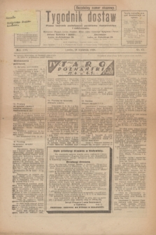 Tygodnik dostaw : pismo fachowe poświęcone polskiemu dostawnictwu i odbudowie. R.16, nr 13 (24 kwietnia 1924)