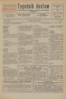 Tygodnik dostaw : pismo fachowe poświęcone polskiemu dostawnictwu i odbudowie. R.18, nr 7 (6 marca 1926)