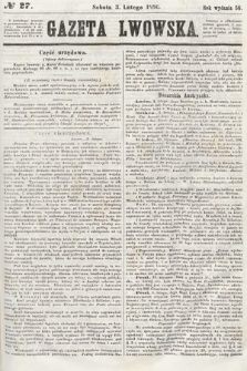 Gazeta Lwowska. 1866, nr 27