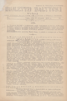 Biuletyn Bałtycki Wilbi : podaje wiadomości bieżące z Łotwy oraz perjodyczne z Estonji i Finlandji : dodatek do „Biuletynu Kowieńskiego”. 1932, nr 17 (13 stycznia)