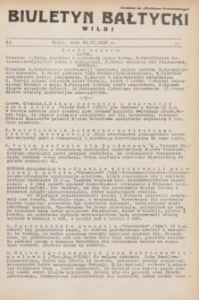 Biuletyn Bałtycki Wilbi : dodatek do „Biuletynu Kowieńskiego”. 1932, nr 54 (22 czerwca)