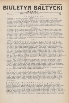 Biuletyn Bałtycki Wilbi : dodatek do „Biuletynu Kowieńskiego”. 1932, nr 63 (18 sierpnia)