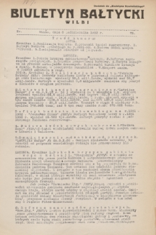 Biuletyn Bałtycki Wilbi : dodatek do „Biuletynu Kowieńskiego”. 1932, nr 73 (8 października)