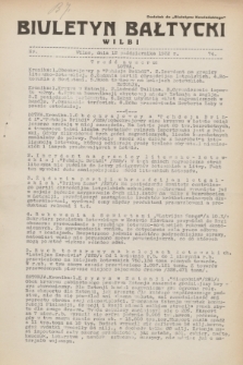 Biuletyn Bałtycki Wilbi : dodatek do „Biuletynu Kowieńskiego”. 1932, nr 74 (12 października)