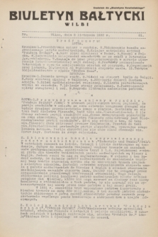 Biuletyn Bałtycki Wilbi : dodatek do „Biuletynu Kowieńskiego”. 1932, nr 81 (5 listopada)