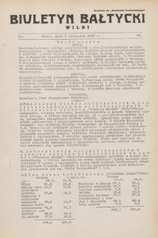 Biuletyn Bałtycki Wilbi : dodatek do „Biuletynu Kowieńskiego”. 1932, nr 82 (7 listopada)