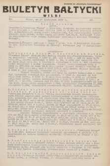 Biuletyn Bałtycki Wilbi : dodatek do „Biuletynu Kowieńskiego”. 1932, nr 83 (10 listopada)