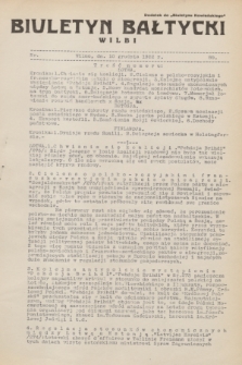 Biuletyn Bałtycki Wilbi : dodatek do „Biuletynu Kowieńskiego”. 1932, nr 89 (10 grudnia)