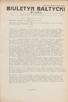 Biuletyn Bałtycki Wilbi : dodatek do „Biuletynu Kowieńskiego”. 1933, nr 100 (14 lutego)
