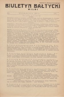 Biuletyn Bałtycki Wilbi : dodatek do „Biuletynu Kowieńskiego”. 1933, nr 102 (24 lutego)