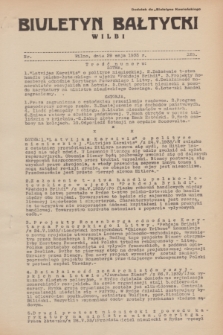 Biuletyn Bałtycki Wilbi : dodatek do „Biuletynu Kowieńskiego”. 1933, nr 125 (29 maja)