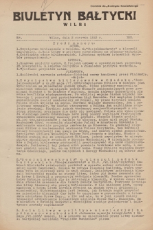 Biuletyn Bałtycki Wilbi : dodatek do „Biuletynu Kowieńskiego”. 1933, nr 126 (2 czerwca)