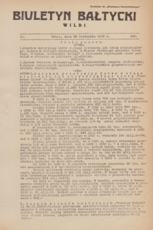 Biuletyn Bałtycki Wilbi : dodatek do „Biuletynu Kowieńskiego”. 1933, nr 155 (30 listopada)