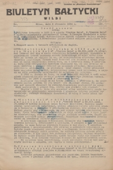 Biuletyn Bałtycki Wilbi : dodatek do „Biuletynu Kowieńskiego”. 1934, nr 160 (4 stycznia)