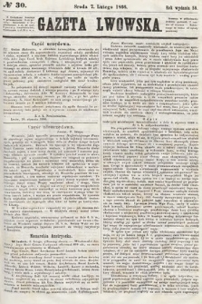 Gazeta Lwowska. 1866, nr 30