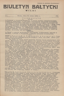 Biuletyn Bałtycki Wilbi : dodatek do „Biuletynu Kowieńskiego”. 1934, nr 175 (21 marca)