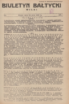 Biuletyn Bałtycki Wilbi : dodatek do „Biuletynu Kowieńskiego”. 1934, nr 189 (14 maja)