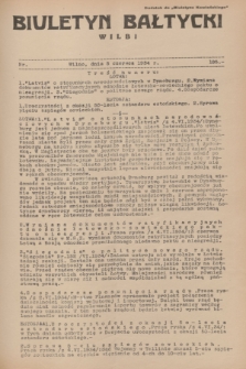 Biuletyn Bałtycki Wilbi : dodatek do „Biuletynu Kowieńskiego”. 1934, nr 195 (5 czerwca)