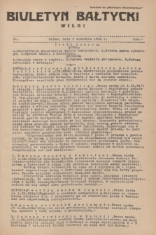 Biuletyn Bałtycki Wilbi : dodatek do „Biuletynu Kowieńskiego”. 1934, nr 216 (3 września)