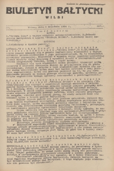 Biuletyn Bałtycki Wilbi : dodatek do „Biuletynu Kowieńskiego”. 1934, nr 217 (5 września)