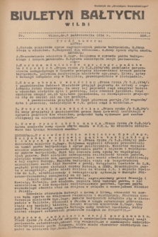 Biuletyn Bałtycki Wilbi : dodatek do „Biuletynu Kowieńskiego”. 1934, nr 226 (5 października)