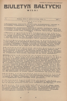 Biuletyn Bałtycki Wilbi : dodatek do „Biuletynu Kowieńskiego”. 1934, nr 227 (6 października)