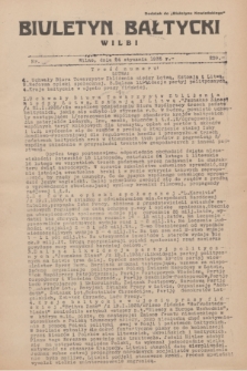 Biuletyn Bałtycki Wilbi : dodatek do „Biuletynu Kowieńskiego”. 1935, nr 259 (24 stycznia)