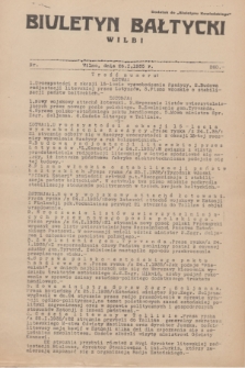 Biuletyn Bałtycki Wilbi : dodatek do „Biuletynu Kowieńskiego”. 1935, nr 260 (21 stycznia)