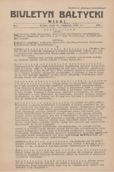 Biuletyn Bałtycki Wilbi : dodatek do „Biuletynu Kowieńskiego”. 1935, nr 262 (31 stycznia)