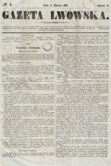 Gazeta Lwowska. 1861, nr 1