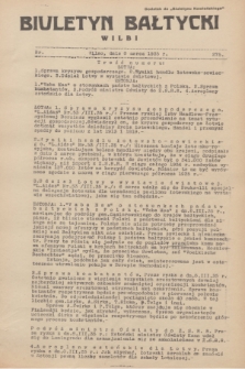 Biuletyn Bałtycki Wilbi : dodatek do „Biuletynu Kowieńskiego”. 1935, nr 275 (8 marca)