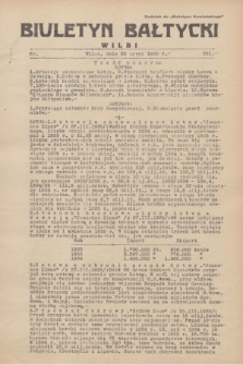Biuletyn Bałtycki Wilbi : dodatek do „Biuletynu Kowieńskiego”. 1935, nr 281 (28 marca)