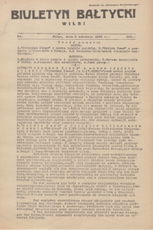 Biuletyn Bałtycki Wilbi : dodatek do „Biuletynu Kowieńskiego”. 1935, nr 283 (3 kwietnia)