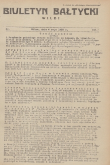 Biuletyn Bałtycki Wilbi : dodatek do „Biuletynu Kowieńskiego”. 1935, nr 288 (6 maja)