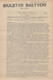 Biuletyn Bałtycki Wilbi : dodatek do „Biuletynu Kowieńskiego”. 1935, nr 290 (14 maja)