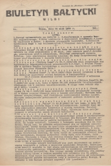 Biuletyn Bałtycki Wilbi : dodatek do „Biuletynu Kowieńskiego”. 1935, nr 293 (24 maja)