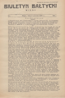 Biuletyn Bałtycki Wilbi : dodatek do „Biuletynu Kowieńskiego”. 1935, nr 294 (3 czerwca)