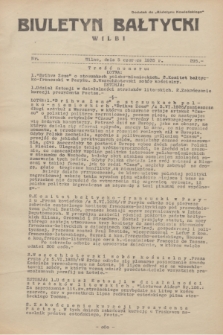 Biuletyn Bałtycki Wilbi : dodatek do „Biuletynu Kowieńskiego”. 1935, nr 295 (5 czerwca)