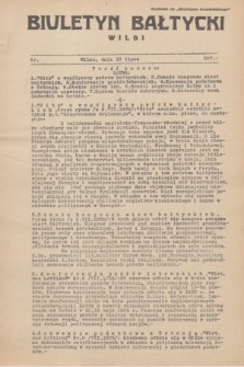 Biuletyn Bałtycki Wilbi : dodatek do „Biuletynu Kowieńskiego”. 1935, nr 297 (10 lipca)