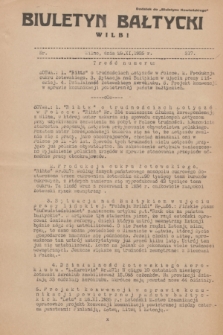 Biuletyn Bałtycki Wilbi : dodatek do „Biuletynu Kowieńskiego”. 1935, nr 317 (29 listopada)