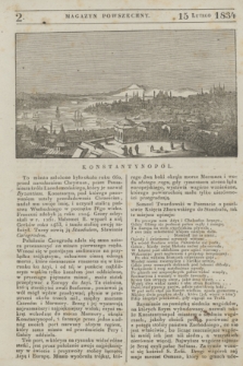 Magazyn Powszechny. [R.1], [nr] 2 (15 lutego 1834)
