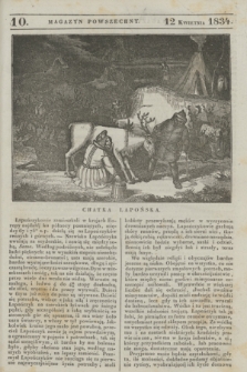 Magazyn Powszechny. [R.1], [nr] 10 (12 kwietnia 1834)