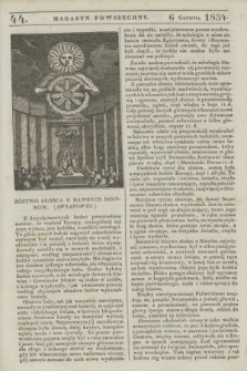 Magazyn Powszechny. [R.1], [nr] 44 (6 grudnia 1834)