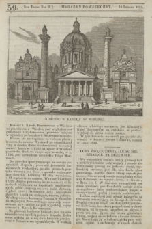 Magazyn Powszechny. R.2, [nr] 59 (14 lutego 1835) = Ner 7