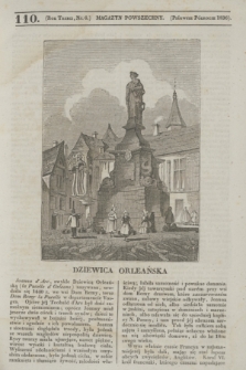 Magazyn Powszechny. R.3, [nr] 110 (pierwsze półrocze 1836) = nr 6